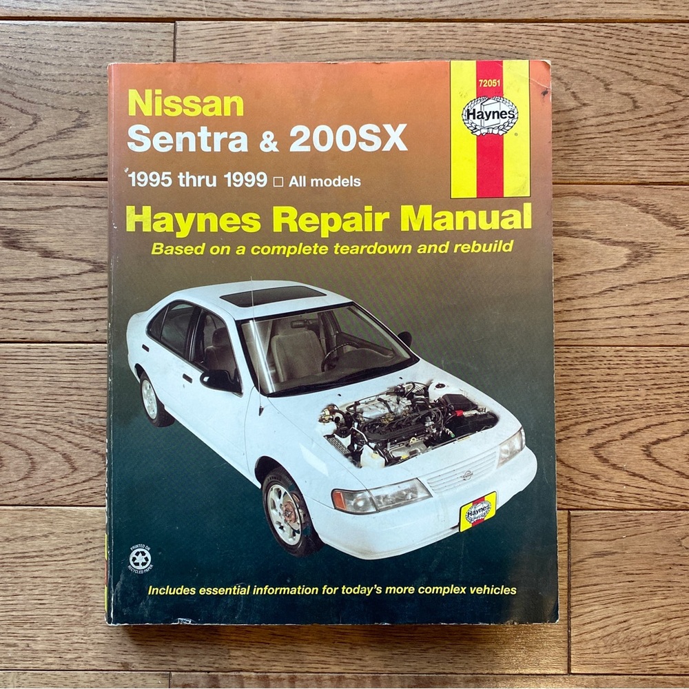 Haynes Nissan Sentra 200SX 1995-1999 72051